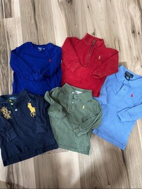 Ralph Lauren Kids Polo & Tops Lot - size 12M